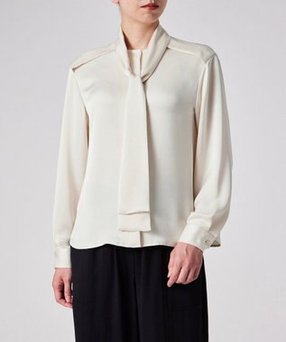 Paul Smith サテンボウタイ ブラウス