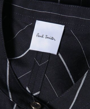 Paul Smith ストライプ シャツワンピース ネイビー