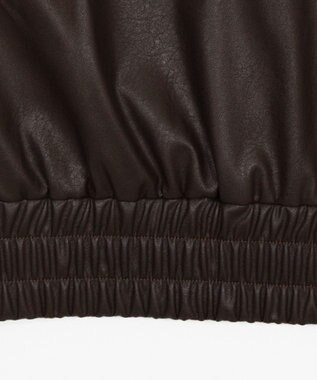 WEGO PUショートジャケット ブラウン