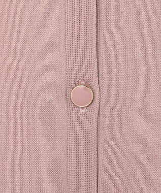 Feroux 【先行予約】美シルエット ニット カーディガン ピンク系