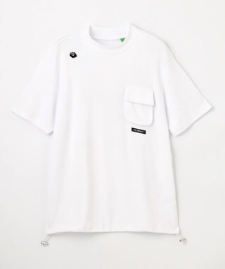 PW CIRCULUS 【WOMEN】DRY COOL MOVE モックネックT  ゴルフウェア レディース ホワイト系