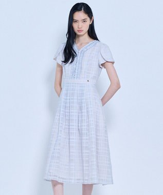 TOCCA 【星風まどかさん着用】FLOATING CHECK ドレス