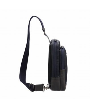 ACE BAGS & LUGGAGE ultima tokyo デルタ ボディバッグ フロントファスナーポケット 17366 ウルティマトーキョー ネイビー×グレー