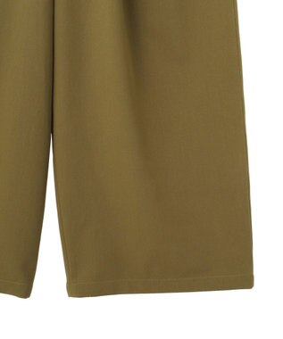 AMERICAN HOLIC リボン付きタックワイドパンツ Khaki
