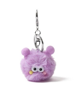 WEGO ミニおめかしモンスターぬいぐるみキーホルダー パープル