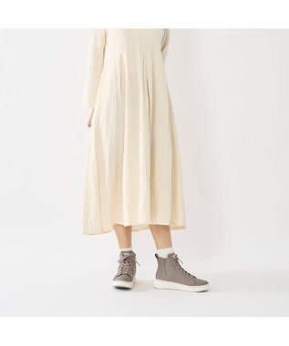 ing <ing>【レイン対応】ハイカット厚底スニーカー オーク