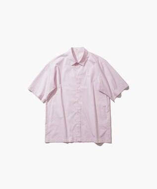 ATON GIZA BROAD | ショートスリーブシャツ - UNISEX PINK
