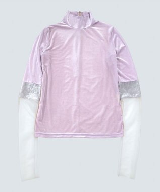 COQ FROST ベロアタートルインナー ライラック