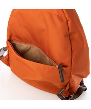 LA BAGAGERIE ナイロン　リュックサック レンガブラウン