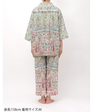 tsumori chisato SLEEP ツモリチサト パジャマ 綿100%(本体) ローン素材 7分袖 長袖 8分丈 レディース UDT213 /ワコール メロン