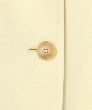 自由区 トロトレンチミドル丈 コート ライトイエロー系