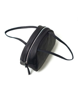 FOLNA RD ソフトレザーボストンバッグ SS-SIZE ブラック