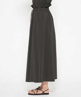 uncrave 【撥水・接触冷感・UVカット・洗濯機洗い可】マルチファンクションナイロン フレアスカート（uncrave STANDARD） スレートA