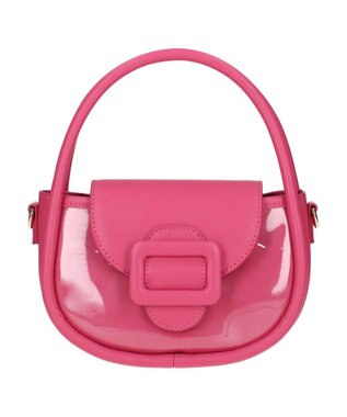 earth music&ecology リングハンドルバッグ Pink