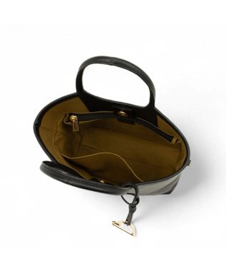 LANVIN en Bleu カリテ 2WAYハンドバッグ ブラック