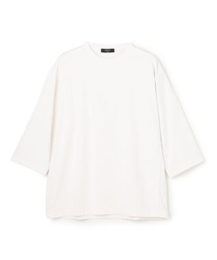 JOSEPH HOMME 【WEB限定】【新素材 / 新型】エンジニアドテック　リラックスフォルム クルーネック7分袖Ｔシャツ ホワイト系