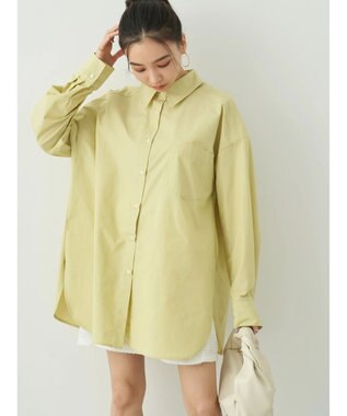 earth music&ecology ボーイズライクシャツ Yellow