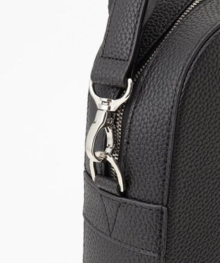 JOSEPH HOMME シンセティックシュリンクレザー  ブリーフバッグ ブラック系