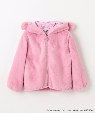 ANY KIDS 【any FAM×サンリオキャラクターズ】なりきりフェイクファーブルゾン ピンク×マイメロディ