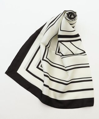 BOXストライプパターンスカーフ / ICB | ファッション通販