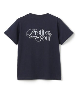 UNFILO 【110-150cm】CLEAN Tee(UNISEX) ネイビー[ホワイトロゴ]