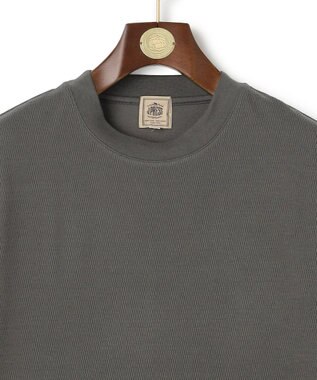 J.PRESS MEN 【WEB・一部店舗限定】ヴァーティカルケーブルTシャツ ライトグレー系