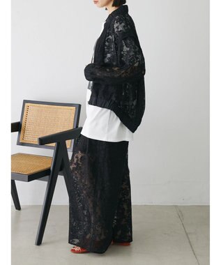 Green Parks ２ＷＡＹ　レースブルゾン Black