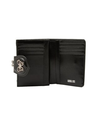 ANNA SUI ナーシャ 口金二つ折り財布 クロ