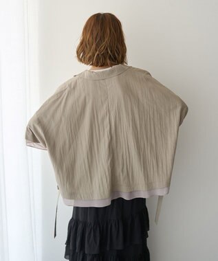 YECCA VECCA 【UVカット/遮熱/接触冷感】COOL袖シアージャケット Charcoal Gray