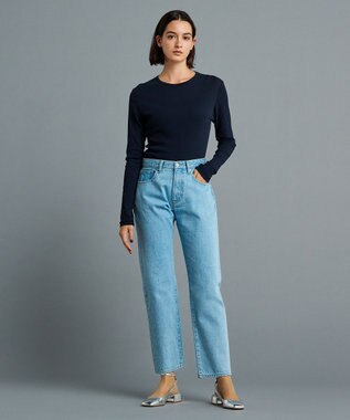 uncrave シアー クルーネック カットソー ネイビー