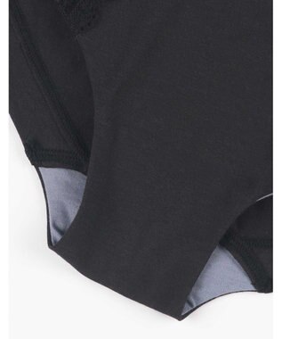 une nana cool リニューアル【綿混】ビタードットコットン ショーツ ブラック