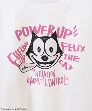 Green Parks ■ＦＥＬＩＸ　フェイスロゴｐｔ　ロンＴＥＥ White