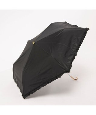 UNBILLION カシュネ cachenez / PUヒートカットフリル3段折りたたみ傘
