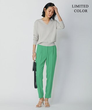 ICB 【WEB限定カラーあり・洗える】シンセティックハイゲージ Vネックプルオーバー ライトグレー系［WEB限定］