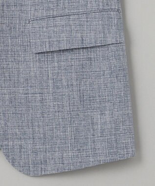 GOTAIRIKU 【完全オリジナル素材】タイワンタフタ ジャケット ダルブルー系