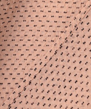 組曲 【洗える・前後着用可】サッカードビー 2WAYシアーブラウス ピンク系9