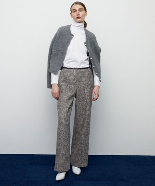 BEIGE， FRESNEL / ワイドパンツ Gray×Beige