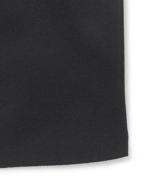 UNFILO スゴ機能美ニット Iラインスカート ブラック