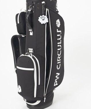 PW CIRCULUS 【UNISEX】デタッチャブル キャディバッグ PVCフード ブラック系