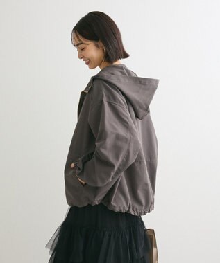 Green Parks ・ＥＬＥＮＣＡＲＥ　ＤＵＥ　ワイドマウンテンパーカー Charcoal Gray