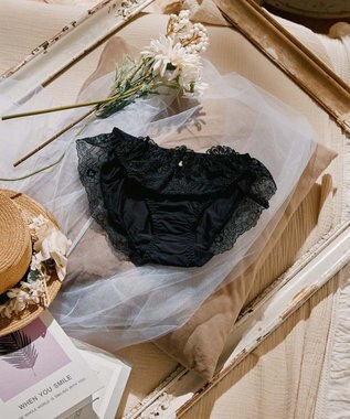 San-ai Resort（三愛水着楽園） エレガントコレクション【2503】ノーマルショーツ ブラック