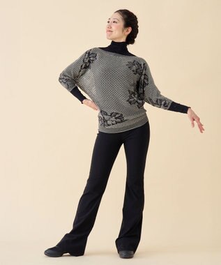 Chacott 【ノーソーイングニット】リバーシブルルーズフィットトップ グレー