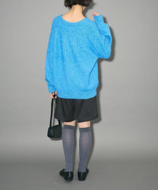 Green Parks ボウタイリボン付きニット Light Pink