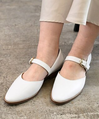 APOM ストラップシューズ30 ホワイト