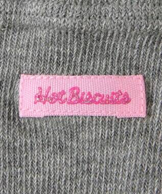 MIKI HOUSE HOT BISCUITS 【80-120cm】 水玉柄 レギンス グレー