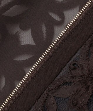 自由区 S 【SHIHOさん着用・展示会人気No.1・こだわり素材】テープエンブロイダリー ブルゾン ブラウン