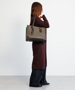 ACE BAGS & LUGGAGE Jewelna Rose アリゼ トートバッグ A4サイズ 11929 ジュエルナローズ 通勤 コンビブラウン