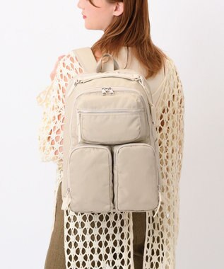 ACE BAGS & LUGGAGE W&.Day/Night ミュッケ オーガナイズドリュック A4サイズ 14.0インチPC収納 大容量 15576 ダブルアンドデイナイト ライトベージュ