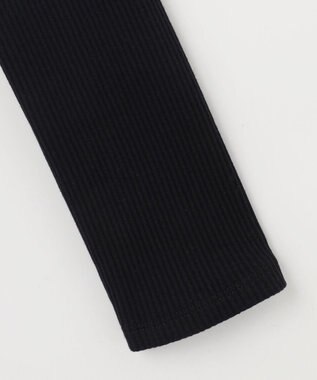 組曲 KIDS 【150-160㎝】チェックジャガード トレーナー ブラック系3