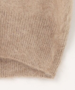 自由区 S 【カタログ掲載・Premium Collection】ファーカシミヤ ニット ブラウン系